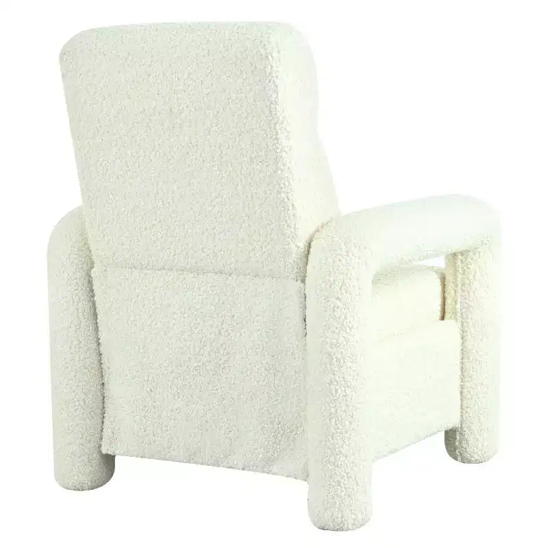 Fauteuil inclinable d'appoint rembourré avec dossier réglable de 31 po de largeur