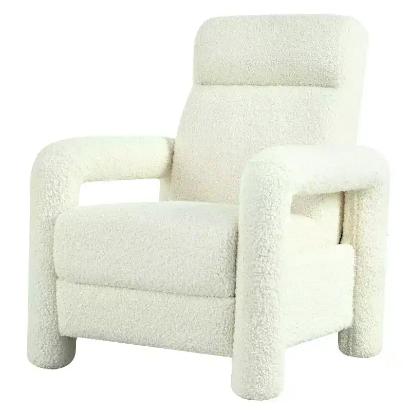 Fauteuil inclinable d'appoint rembourré avec dossier réglable de 31 po de largeur