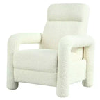 Fauteuil inclinable d'appoint rembourré avec dossier réglable de 31 po de largeur