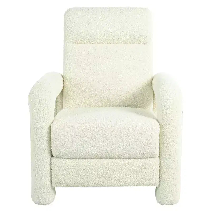 Fauteuil inclinable d'appoint rembourré avec dossier réglable de 31 po de largeur