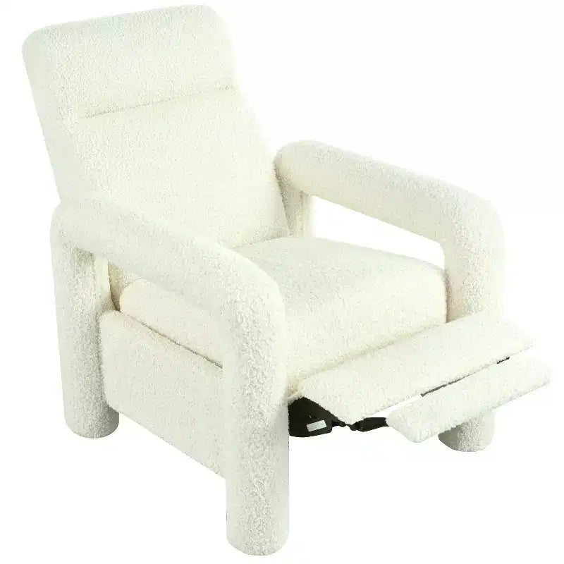 Fauteuil inclinable d'appoint rembourré avec dossier réglable de 31 po de largeur