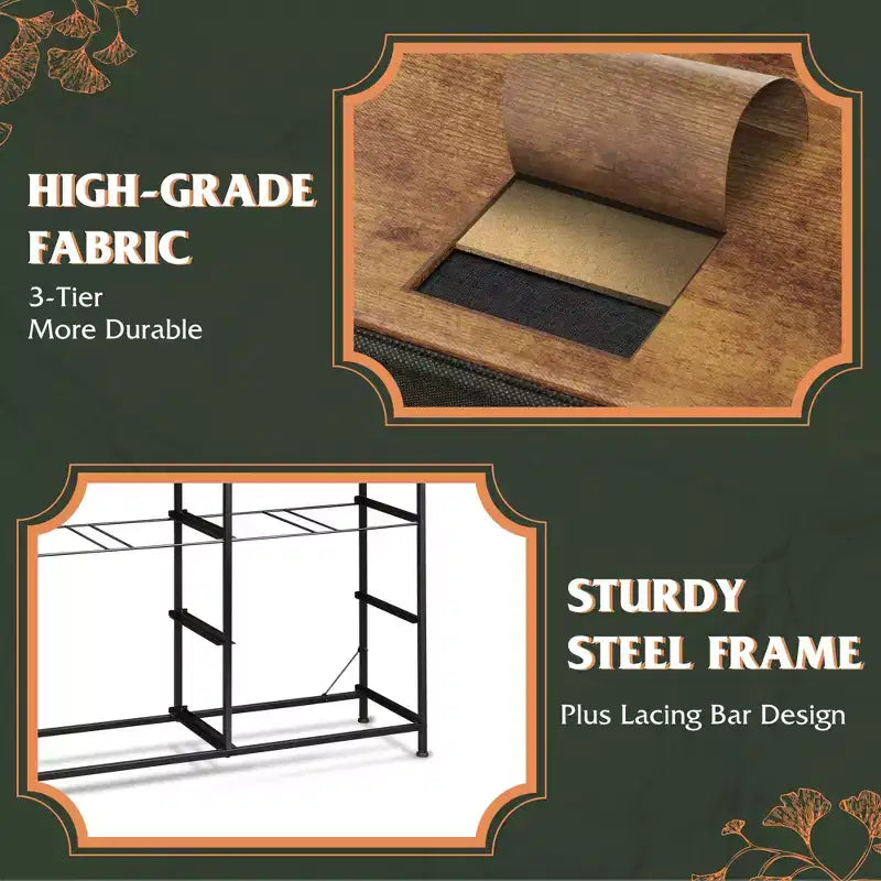 Commode large en tissu à 8 tiroirs, meuble de rangement pour chambre, placard et entrée