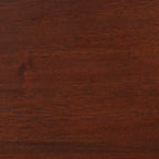 Commode 6 tiroirs, Fini Noyer/Blanc, Rangement moderne pour chambre à coucher