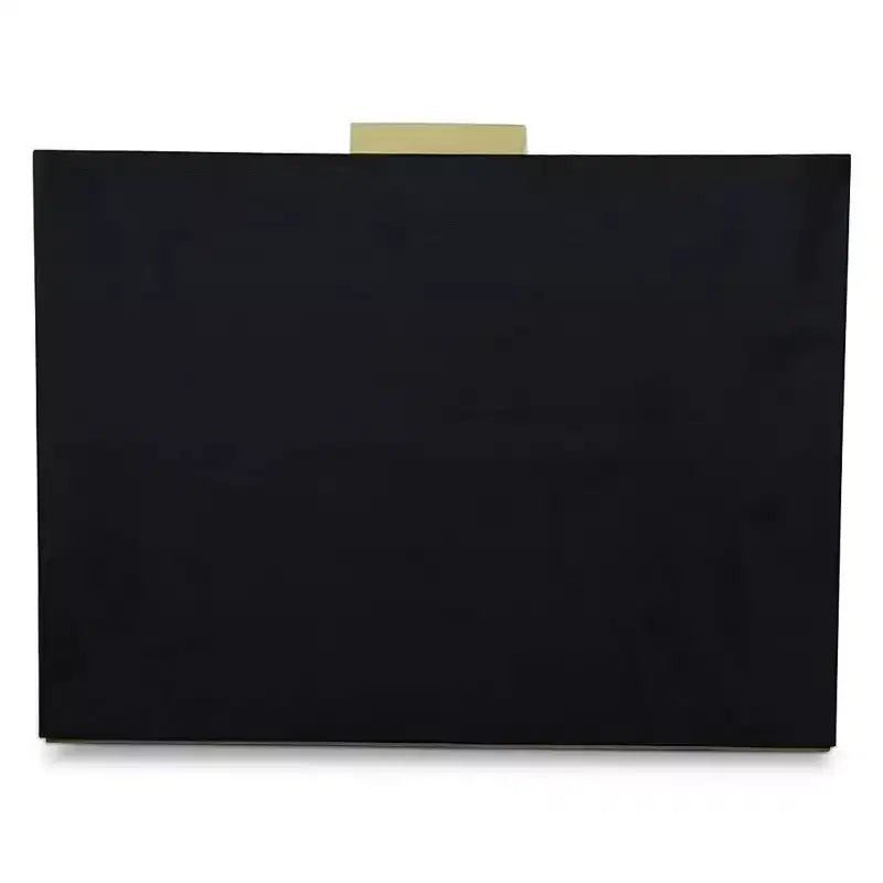 Table de chevet moderne Everett noire avec rangement