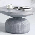 30.12" Laddie Coffee Table Weathered Gray Finish - Acme Furniture