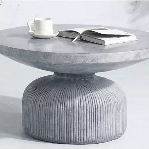 30.12" Laddie Coffee Table Weathered Gray Finish - Acme Furniture