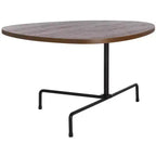 Table basse trépied Berlin, table d'appoint moderne avec pieds trépied