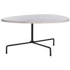 Table basse trépied Berlin, table d'appoint moderne avec pieds trépied