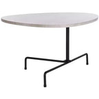 Table basse trépied Berlin, table d'appoint moderne avec pieds trépied