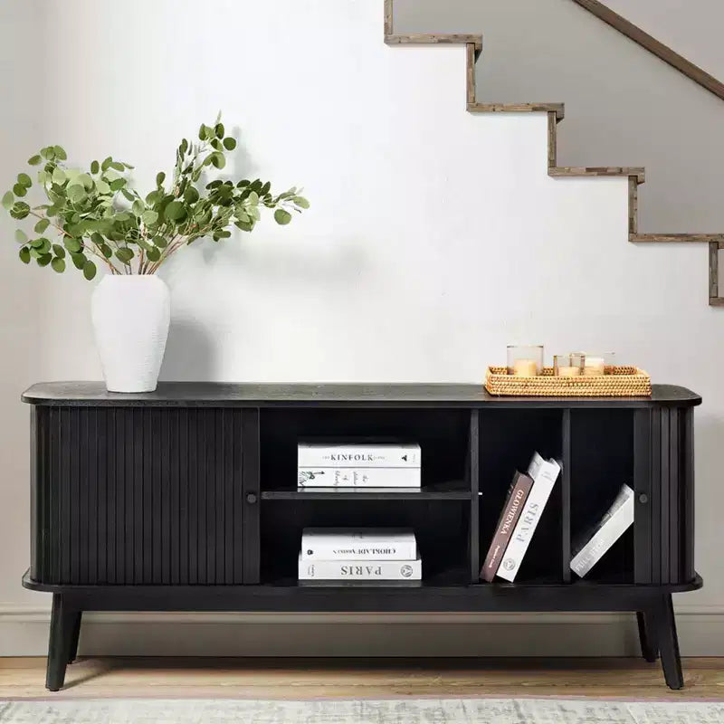 Meuble TV moderne Adam pour téléviseurs jusqu'à 65 pouces avec étagère réglable | Hulala Home