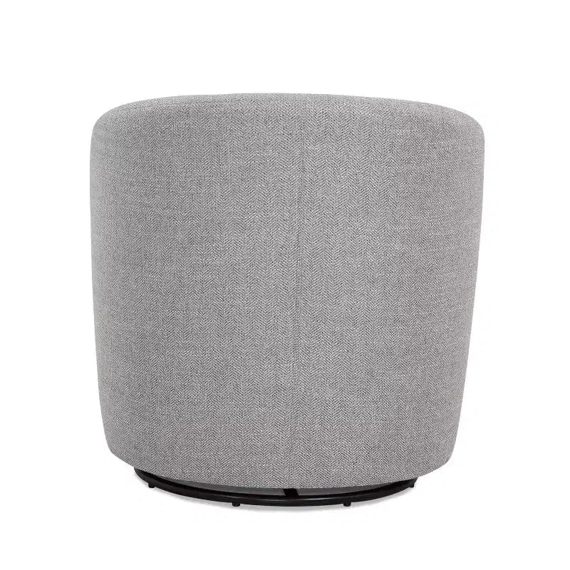 Fauteuil pivotant Lynton, fauteuil pivotant moderne rembourré à 360° pour salon