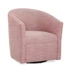 Fauteuil pivotant, fauteuil pivotant moderne rembourré à 360° pour salon