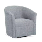 Fauteuil pivotant, fauteuil pivotant moderne rembourré à 360° pour salon