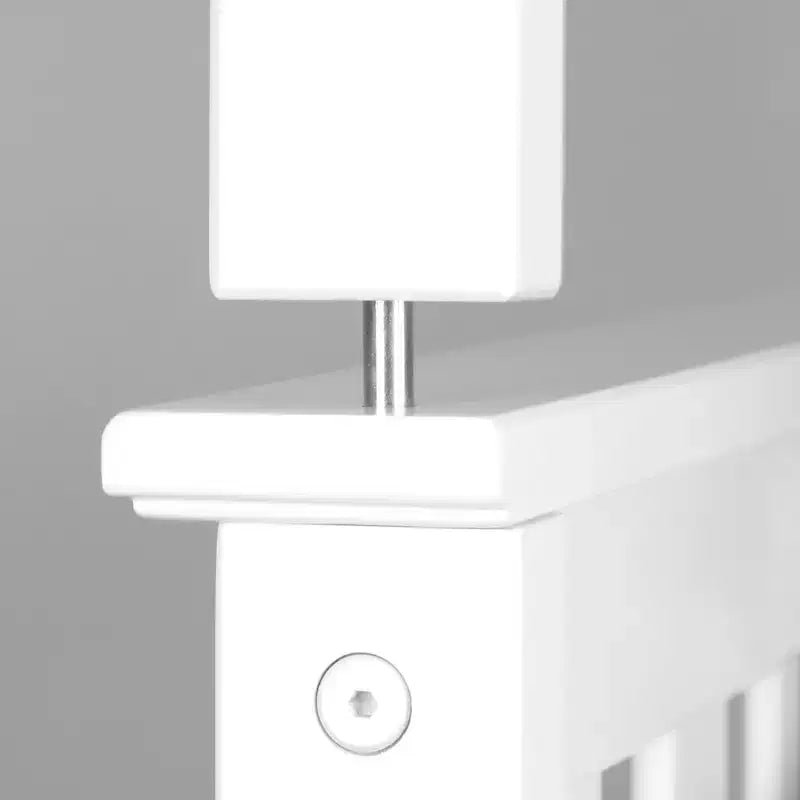 Lit superposé en bois massif, deux lits simples, avec échelle, sans sommier tapissier requis, pour enfants et adultes.