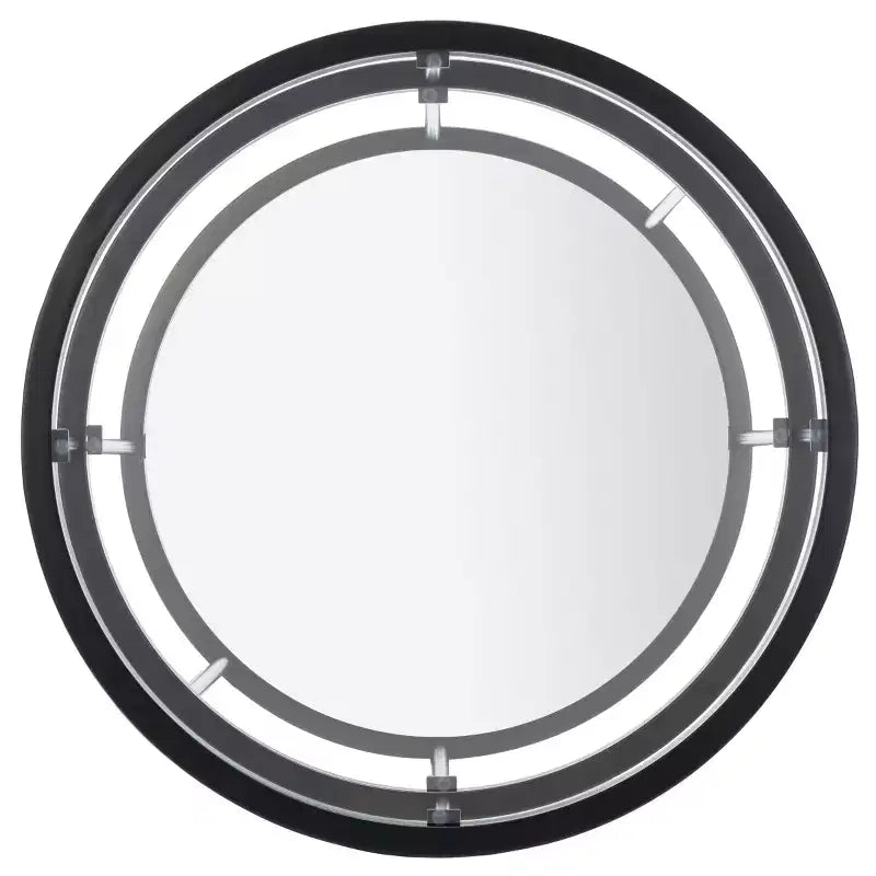Table d'appoint accent Layta à 3 étagères, Table de bout moderne pour salon