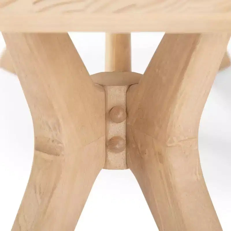 Banc de salle à manger en bois massif 122 cm, banc d'entrée et de chambre minimaliste