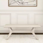 Banc de salle à manger en bois massif 122 cm, banc d'entrée et de chambre minimaliste